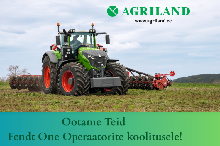 Ootame Teid Fendt One Operaatorite koolitusele! (3)